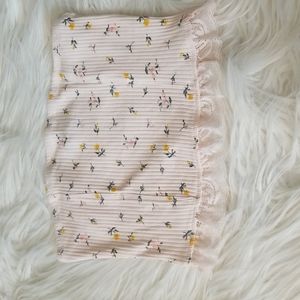 Forever21 floral crop top